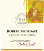 Robert Mondavi Private Selection Sauvignon Blanc 2012  Front Label