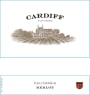 Cardiff Vineyards Merlot 2014  Front Label