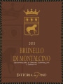 Fattoria del Pino Brunello di Montalcino 2013 Front Label