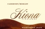 Kiona Cabernet-Merlot 2004  Front Label