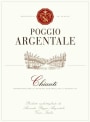 Poggio Argentale Chianti 2015  Front Label