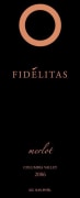 Fidelitas Merlot 2006 Front Label
