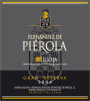 Bodegas Pierola Bodegas Fernandez de Pierola Gran Reserva 2004  Front Label