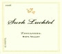 Surh-Luchtel Cellars Zinfandel 2006  Front Label