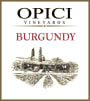 Opici Burgundy  Front Label