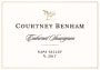 Courtney Benham Napa Valley Cabernet Sauvignon 2017  Front Label
