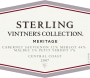 Sterling Vintner's Collection Meritage 2007  Front Label