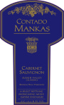 Mankas Hills Vineyards Contado Mankas Cabernet Sauvignon 2008 Front Label