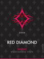 Red Diamond Shiraz 2006  Front Label