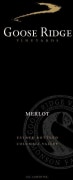 Goose Ridge Merlot 2012 Front Label