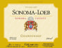 Sonoma-Loeb Chardonnay 2009  Front Label