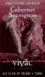 Vivac Winery Single Vineyard Cabernet Sauvignon 2008 Front Label