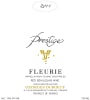 Duboeuf Fleurie Prestige 2011  Front Label