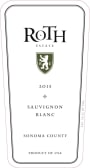 Roth Estate Sonoma County Sauvignon Blanc 2015  Front Label