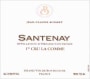 Jean-Claude Boisset Santenay La Comme Premier Cru 2009  Front Label