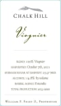 Chalk Hill Viognier 2015 Front Label