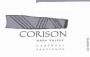 Corison Cabernet Sauvignon 2000  Front Label
