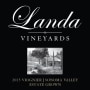 Landa Vineyards  2015  Front Label