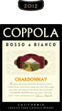 Francis Ford Coppola Rosso & Bianco Chardonnay 2012 Front Label
