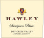 Hawley Sauvignon Blanc 2011  Front Label