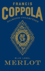 Francis Ford Coppola Diamond Collection Blue Label Merlot 2007  Front Label