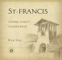 St. Francis Wild Oak Vineyard Chardonnay 2011 Front Label