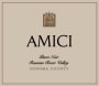 Amici Russian River Pinot Noir 2015 Front Label