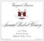Samuel Robert Winery Vintners Reserve Pinot Noir 2020  Front Label