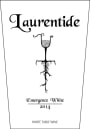 Laurentide Winery Emergence White 2014  Front Label