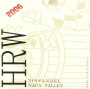 Hendry HRW Zinfandel 2006  Front Label