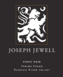 Joseph Jewell Russian River Valley Pinot Noir 2011  Front Label