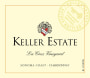 Keller Estate La Cruz Vineyard Chardonnay 2014 Front Label