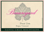 Beauregard Vineyards Regan Vineyard Pinot Gris 2016 Front Label