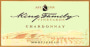 King Family Vineyards Chardonnay 2012  Front Label
