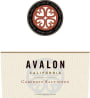 Avalon California Cabernet Sauvignon 2008 Front Label