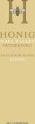 Honig  Reserve Sauvignon Blanc 2010 Front Label