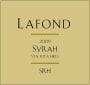 Lafond SRH Series Syrah 2009 Front Label