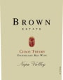 Brown Estate Chaos Theory 2006 Front Label