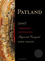 Patland Estate Vineyards Stagecoach Vineyard Cabernet Sauvignon 2007  Front Label