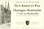 Guy Amiot Chassagne-Montrachet Les Macherelles Premier Cru  2016  Front Label