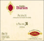 Agathe Bursin Alsace L'As de B 2016  Front Label