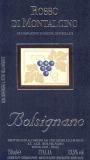 Bolsignano Rosso di Montalcino 2015 Front Label