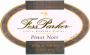 Fess Parker Pommard Clone Pinot Noir 2007  Front Label