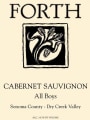 Forth Vineyards All Boys Cabernet Sauvignon 2015  Front Label