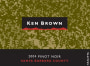 Ken Brown Santa Barbara Pinot Noir 2004 Front Label