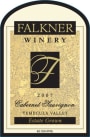 Falkner Winery Cabernet Sauvignon 2007  Front Label