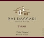 Baldassari Family Wines Nolan Syrah 2007 Front Label