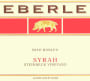 Eberle Steinbeck Vineyard Syrah 2007  Front Label