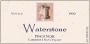 Waterstone Carneros Pinot Noir 1999  Front Label