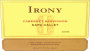 Irony Cabernet Sauvignon 2003  Front Label